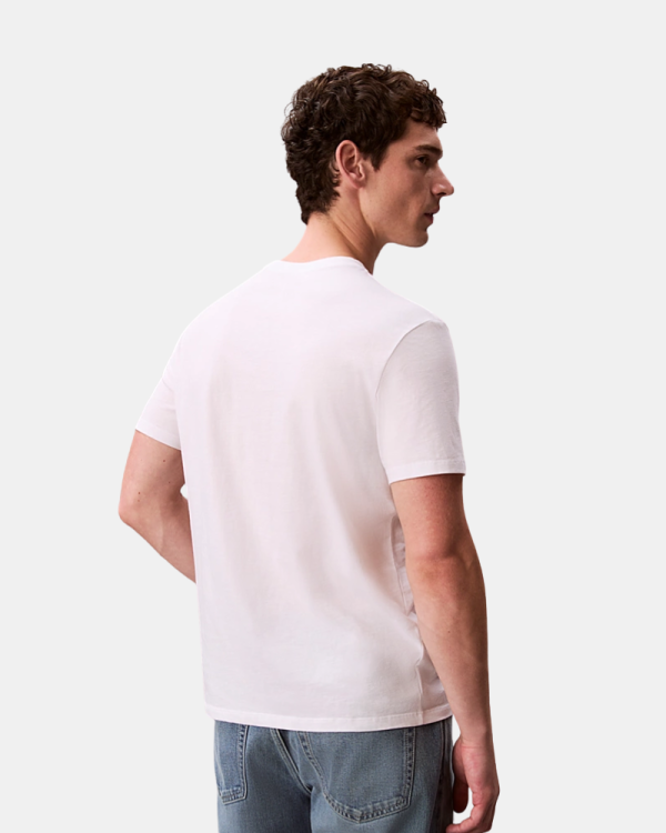 Camisetas Manga corta Hombre CALVIN KLEIN Blanco LV04RB866GYAF