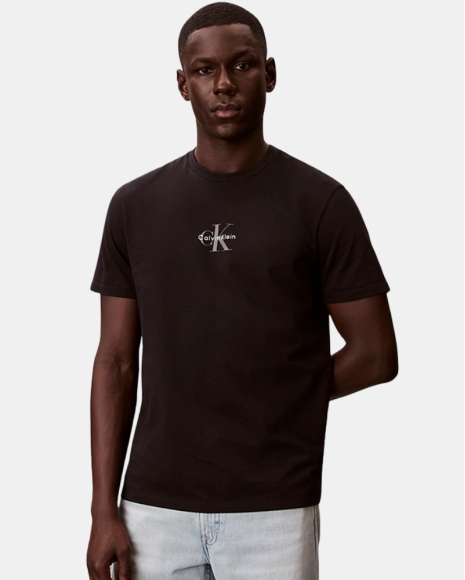 Camisetas Manga curta Homem CALVIN KLEIN Preto LV04RB866GUB1