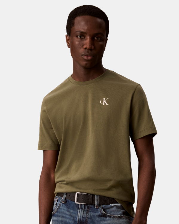Camisetas Manga corta Hombre CALVIN KLEIN Verde LV04RH815GLI1