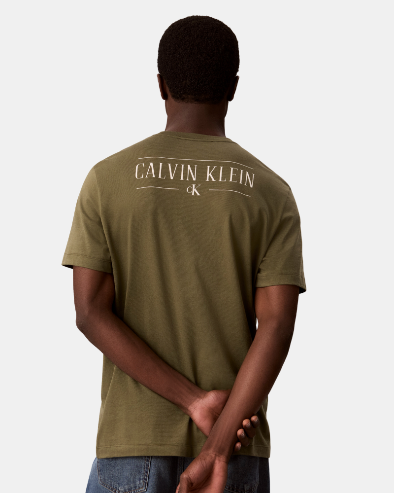 Camisetas Manga corta Hombre CALVIN KLEIN Verde LV04RH815GLI1