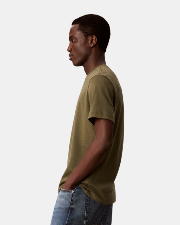 Camisetas Manga corta Hombre CALVIN KLEIN Verde LV04RH815GLI1