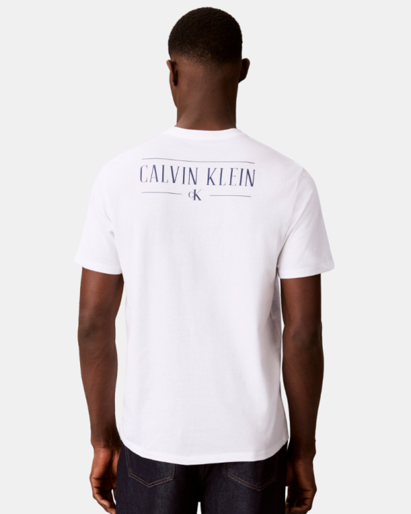 Camisetas Manga corta Hombre CALVIN KLEIN Blanco LV04RH815GYAF