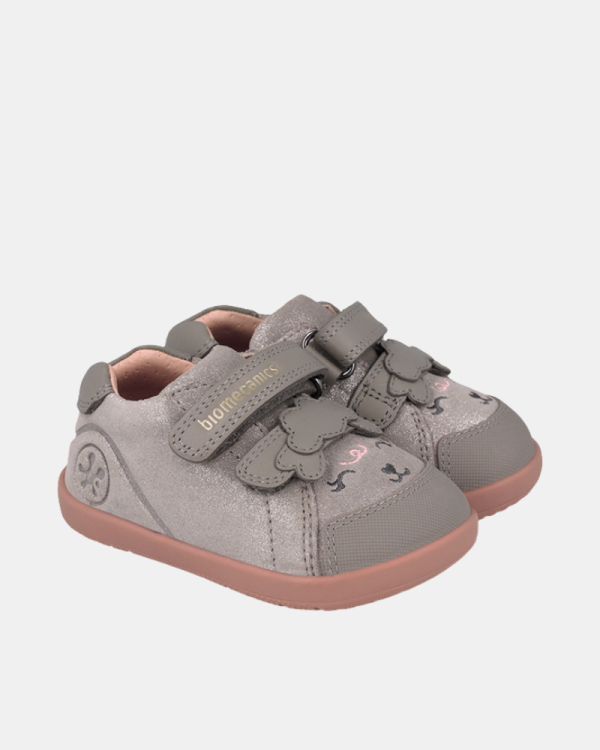 Sapatilhas Barefoot Infantil BIOMECANICS Cinzentas 261160 A154
