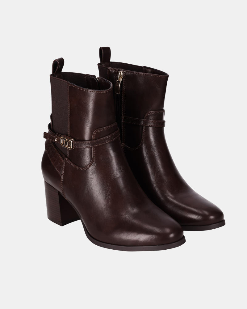Botines Mujer CHIKA 10 Marrón CAYETANA 06