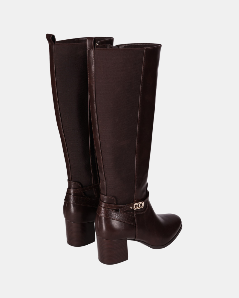 Botas Altas Mujer CHIKA 10 Marrón CAYETANA 07