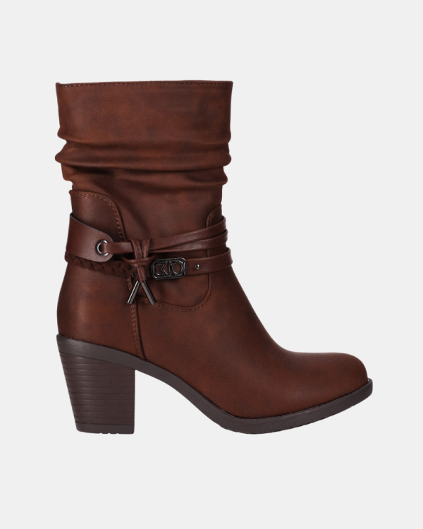Botas Cowboy Mujer CHIKA 10 Marrón TONIA 21