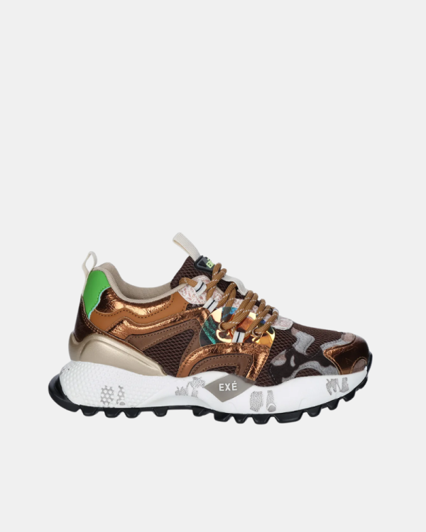 Zapatillas Mujer EXE Bronce D190608 30