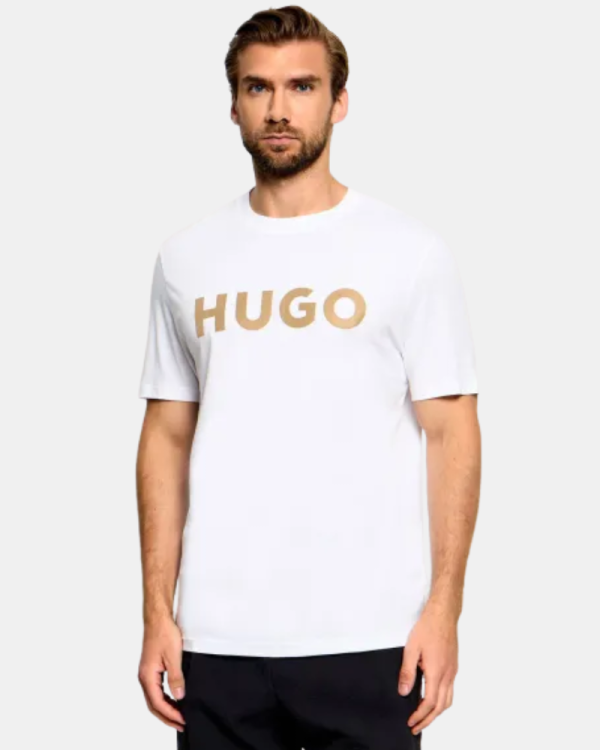 T-shirts de manga curta para homem HUGO Branco 50564790 DULIVIO