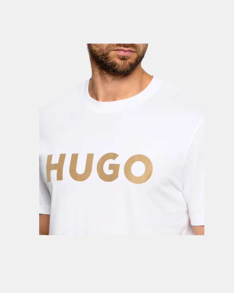 T-shirts de manga curta para homem HUGO Branco 50564790 DULIVIO
