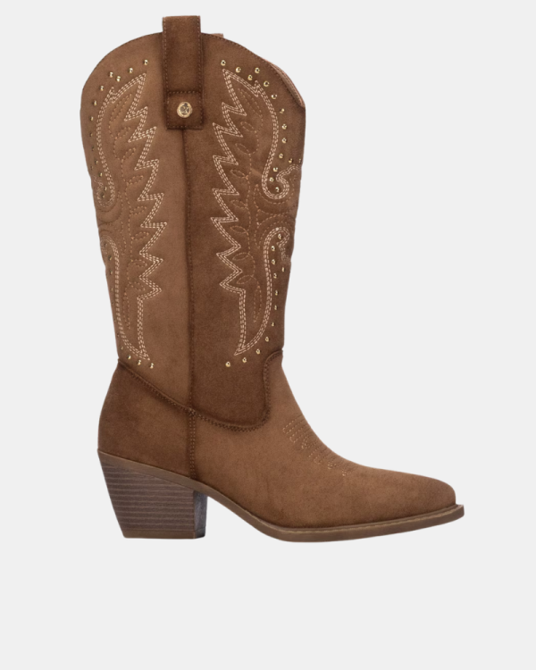 Botas Cowboy Mujer XTI Taupe 146102