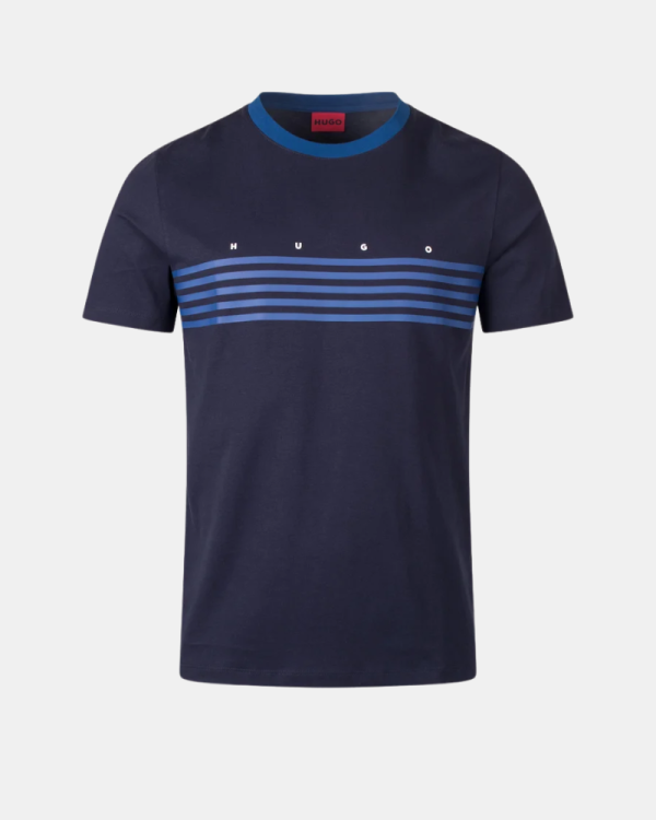 Camisetas Manga corta Hombre HUGO Azul 50563796 DEMPSY