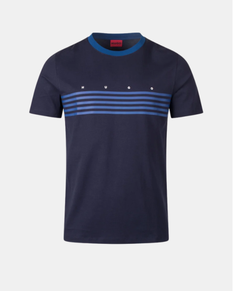Camisetas Manga curta Homem HUGO Azul 50563796 DEMPSY