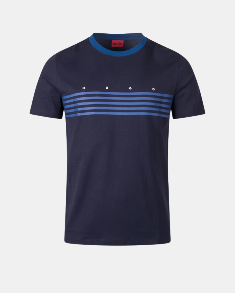 Camisetas Manga corta Hombre HUGO Azul 50563796 DEMPSY