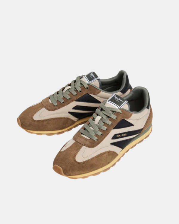 Sapatilhas Homem PEPE JEANS Castanho PMS400052 JASON RETRO M