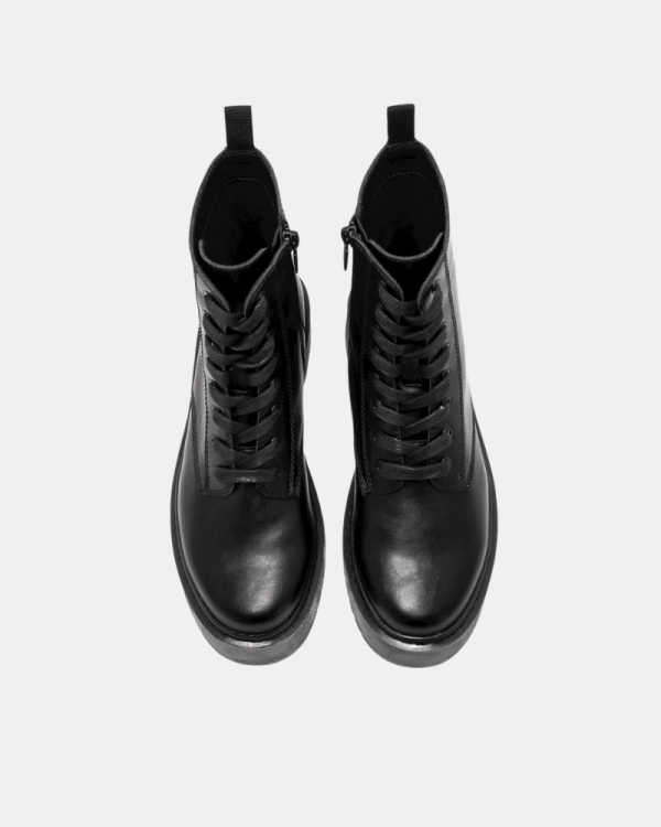 Botas Militares Mujer MUSTANG Negro 50176