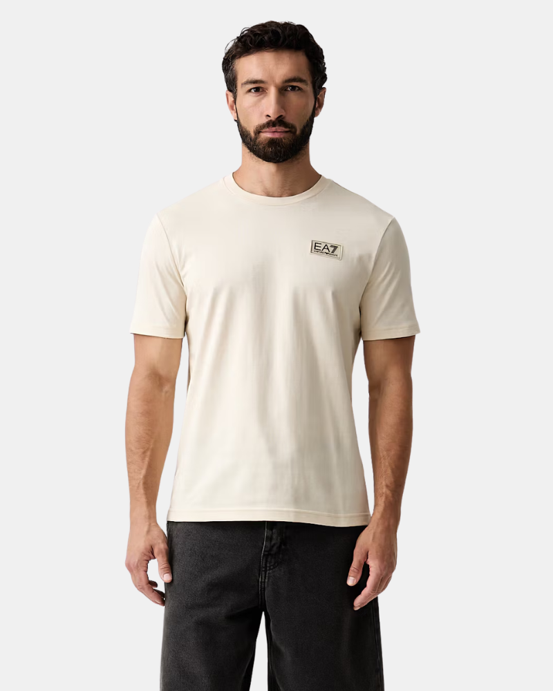 Camisetas de manga curta para homem EA7 Bege 7M002229 AF13741