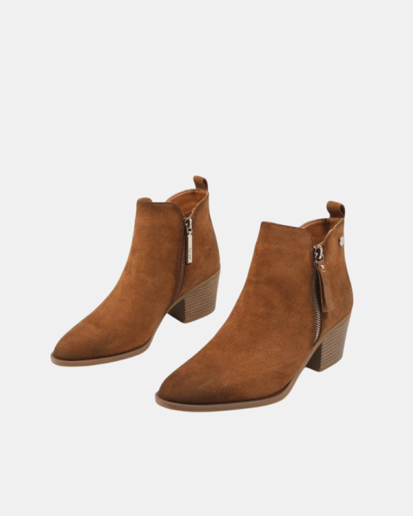 Botins Cowboy Mujer REFRESH Castanho 173180