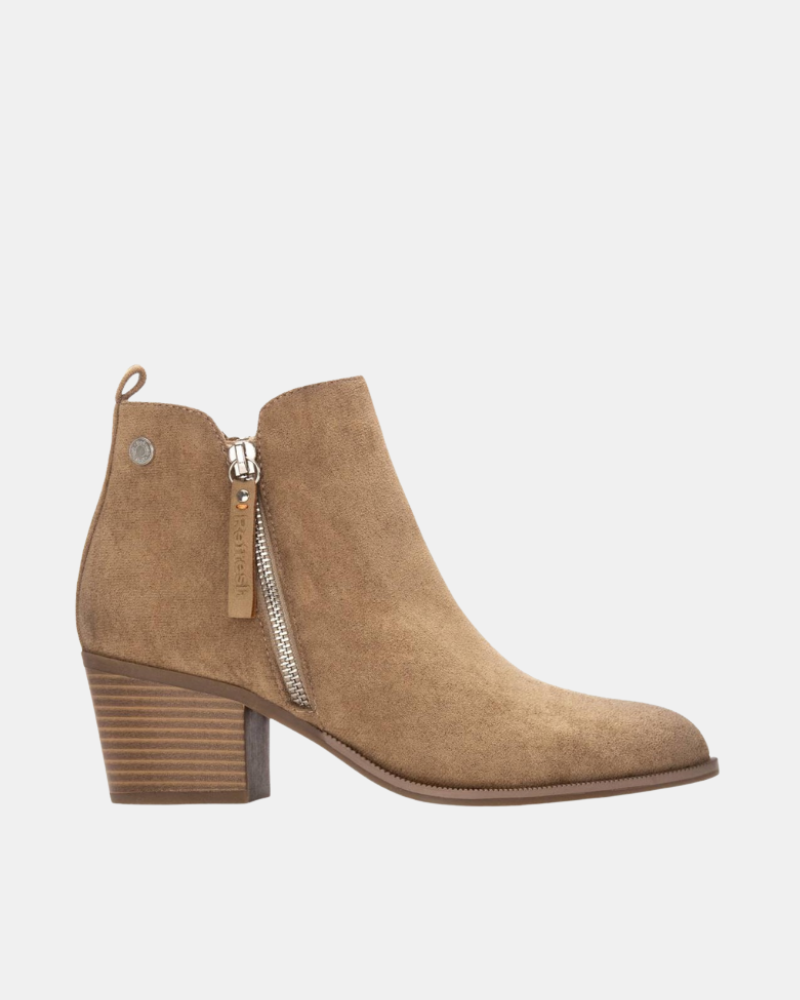 Botines Bajos Mujer REFRESH Beige 173180