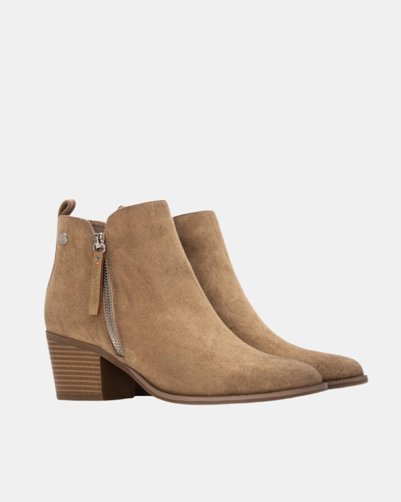 Botines Bajos Mujer REFRESH Beige 173180