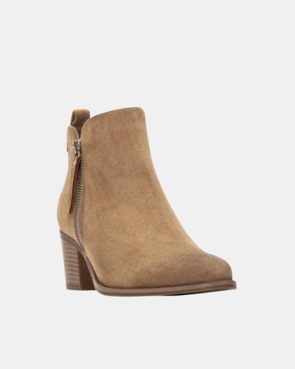 Botines Bajos Mujer REFRESH Beige 173180