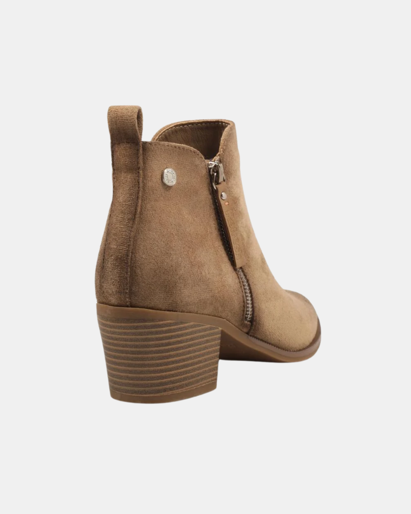 Botines Bajos Mujer REFRESH Beige 173180