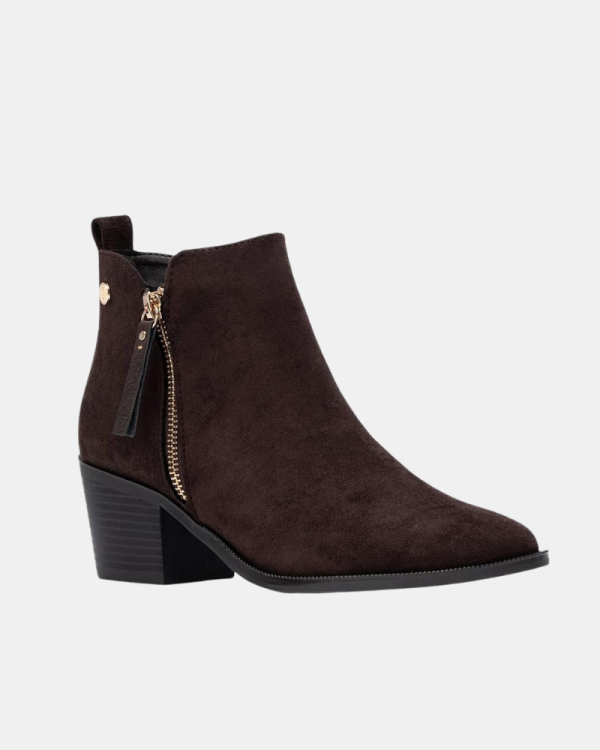 Botines Bajos Mujer REFRESH Marrón 173180