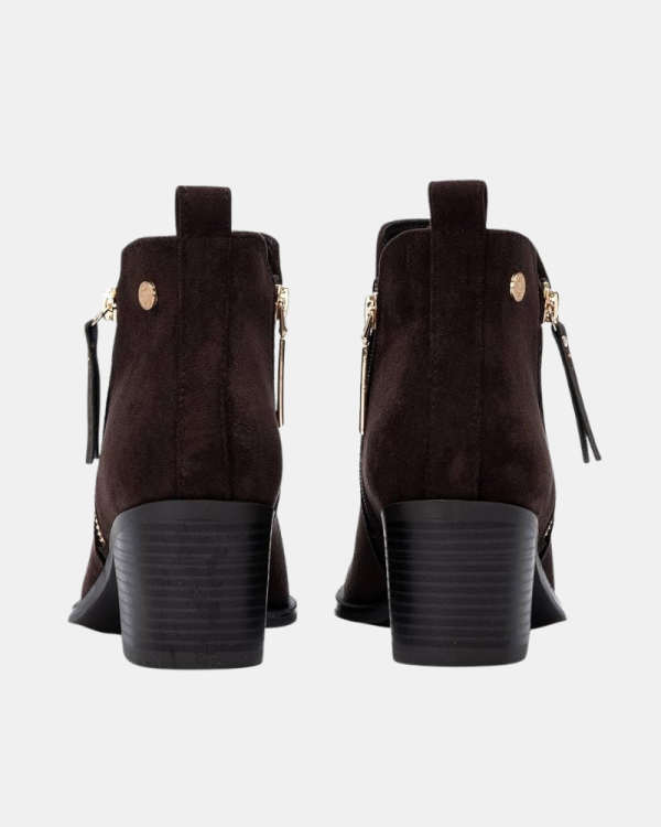 Botines Bajos Mujer REFRESH Marrón 173180