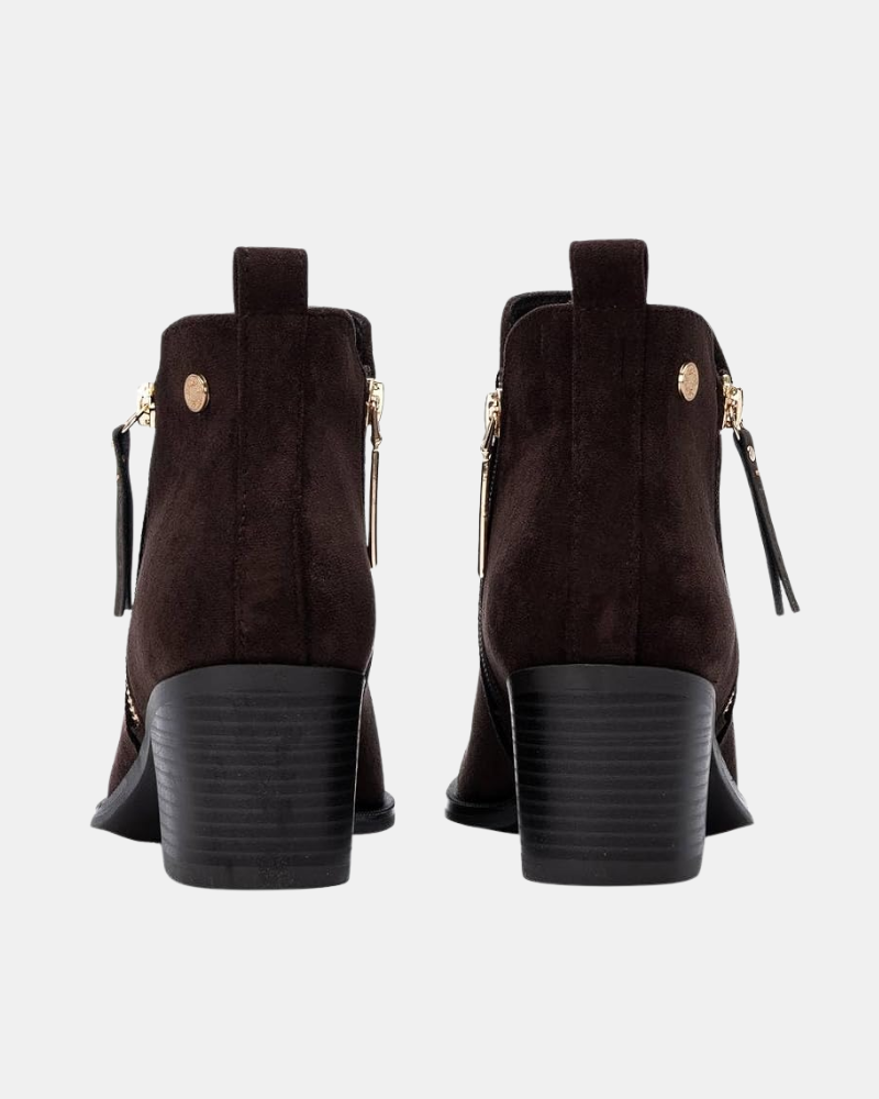 Botines Bajos Mujer REFRESH Marrón 173180