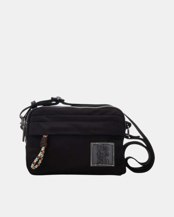 Bolsas tiracolo para mulher REFRESH pretas 183449