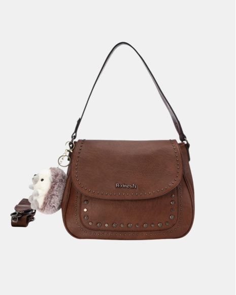 Bolsos Bandoleras Mujer REFRESH Marrón 183440