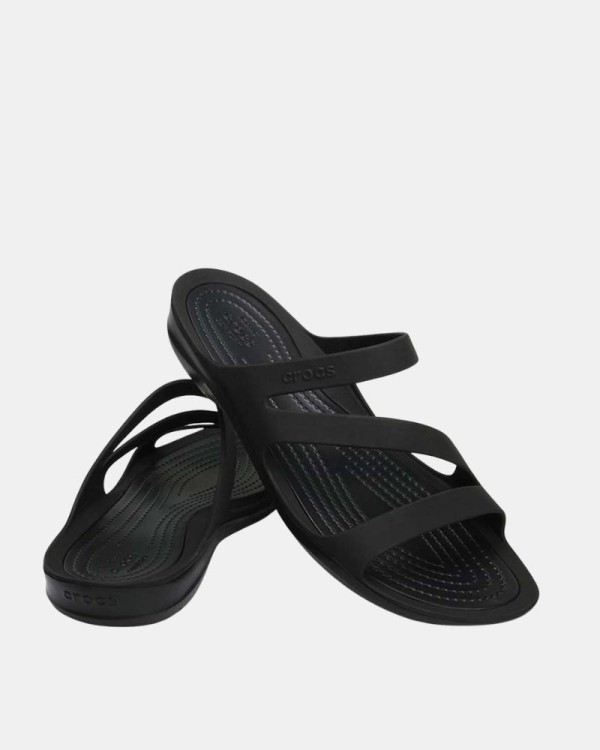 Sandalias Mujer Crocs Negro 203998 SWIFTWATER SANDAL W