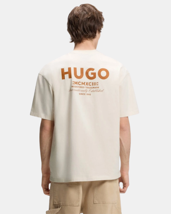 Camisetas Manga corta Hombre HUGO Beige 50509776 NALONO