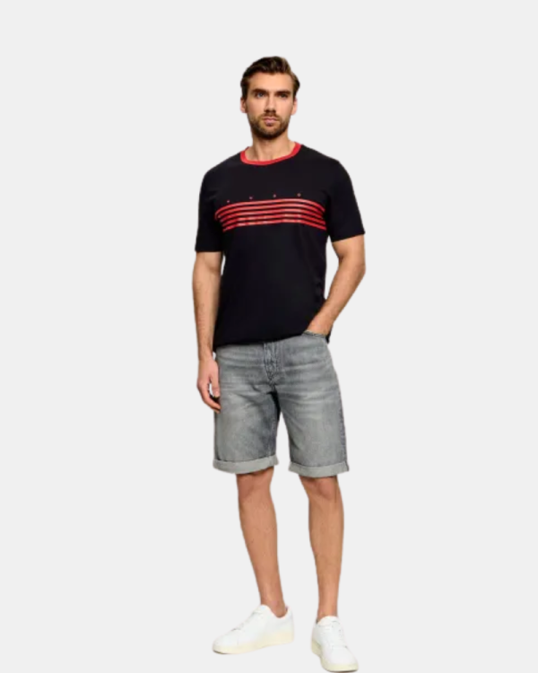 Camisetas Manga corta Hombre HUGO Negro 50563796 DEMPSY