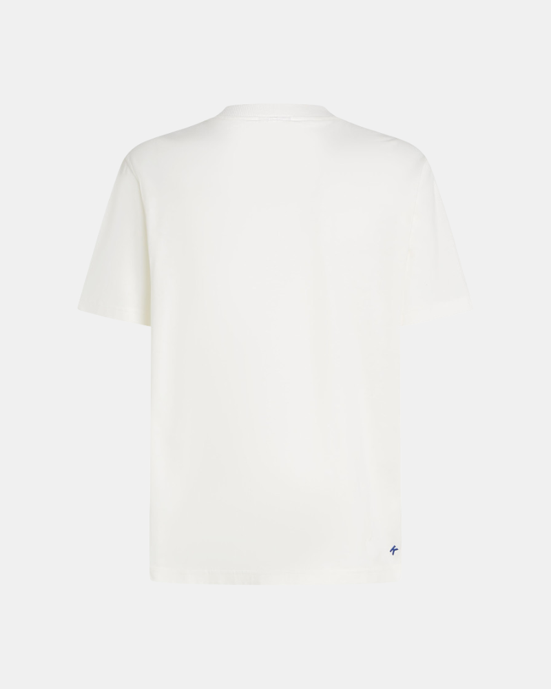 Camisetas de manga curta para homem Karl Lagerfeld Branco B3M17006