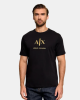 Camisetas de manga curta para homem ARMANI EXCHANGE Preto XM003114 AF10356