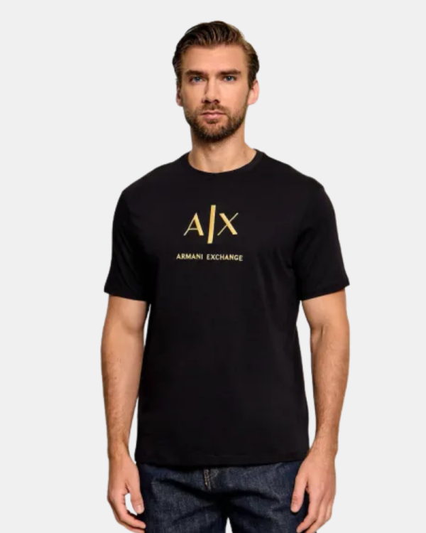 Camisetas de manga curta para homem ARMANI EXCHANGE Preto XM003114 AF10356