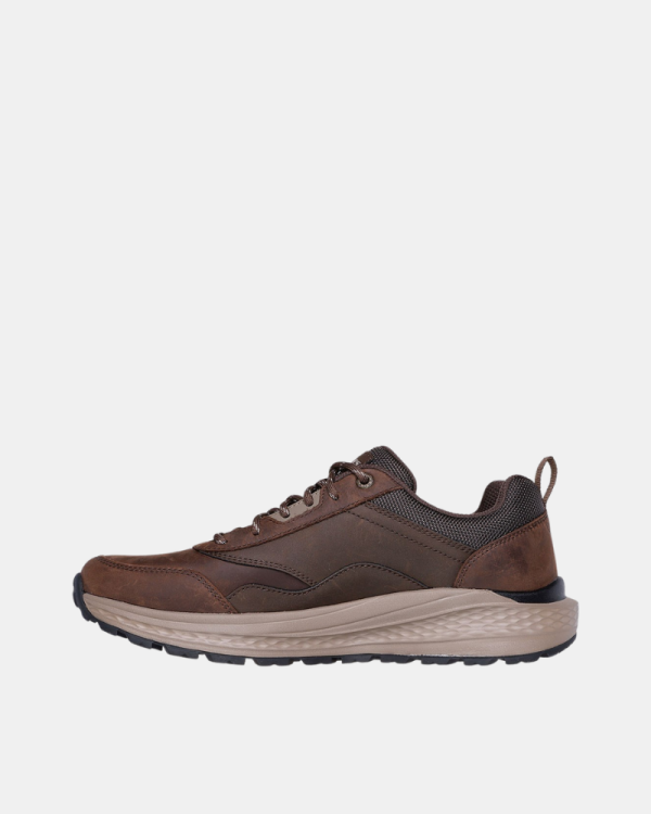 Ténis Homem SKECHERS Castanho 210925 AJUSTE RELAXADO