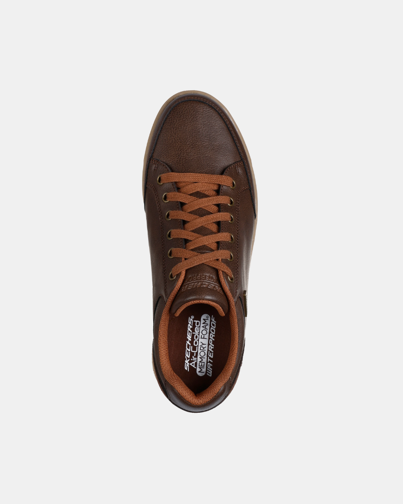 Ténis Homem SKECHERS Castanho 210944 IMPERMEÁVEL