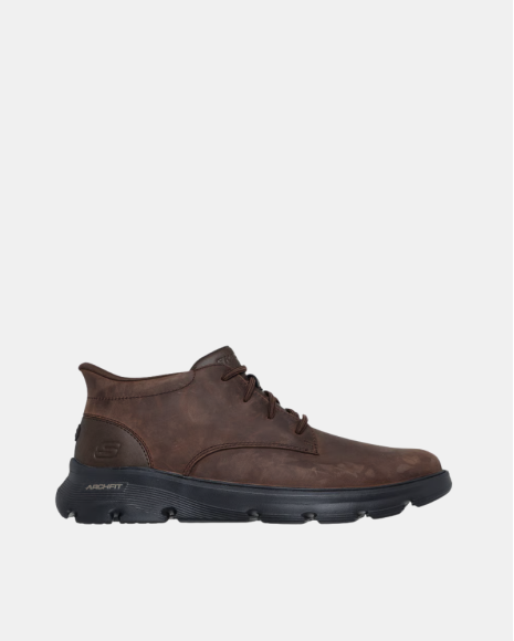 Botines Fascitis plantar Hombre SKECHERS Marrón 205514 SLIP INS