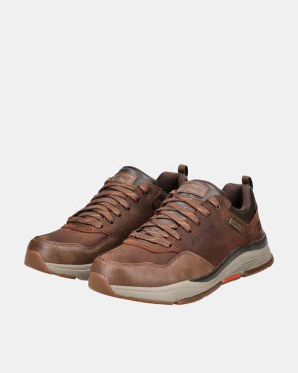 Sapatilhas Homem SKECHERS Castanhas 210021 WATERPROOF