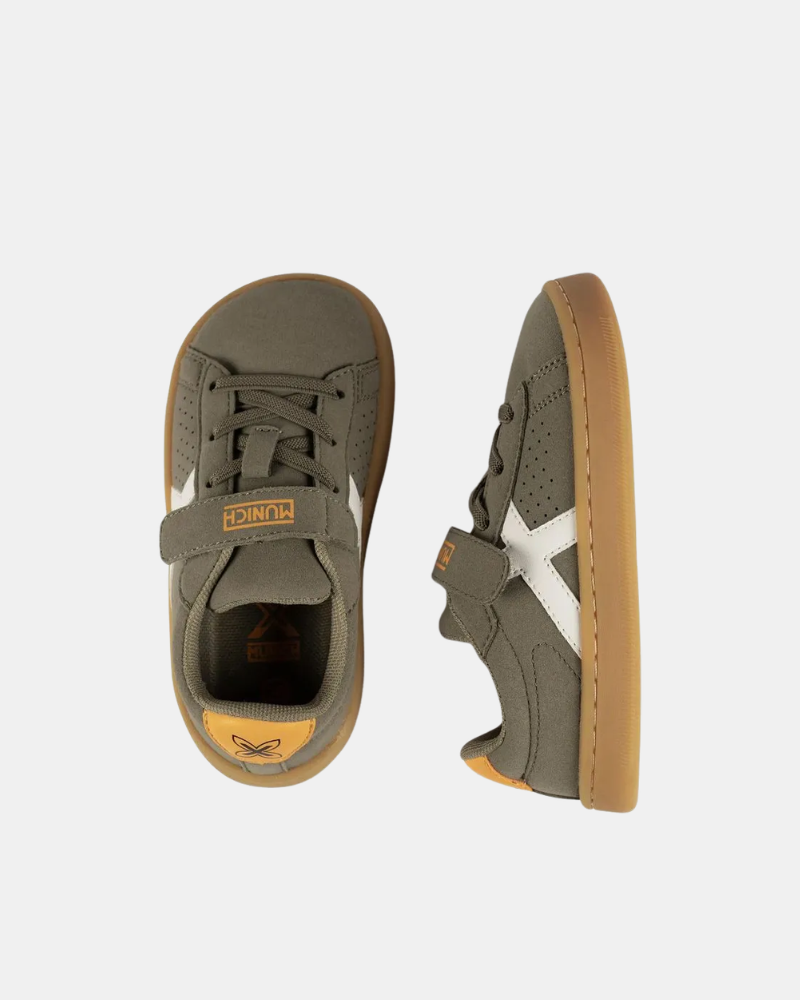 Zapatillas Barefoot Infantil Munich Verde 8846008 MINI OPEN VCO