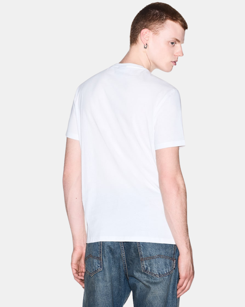 Camisetas de manga curta para homem ARMANI EXCHANGE Branco XM003037 AF10356