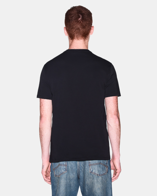 T-shirts de manga curta para homem ARMANI EXCHANGE Preto XM003037 AF10356