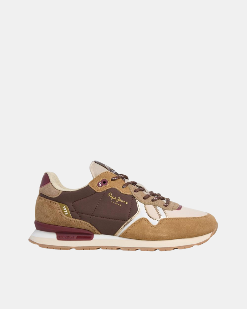 Zapatillas Mujer PEPE JEANS Marrón PLS400047 BRIT CITY W