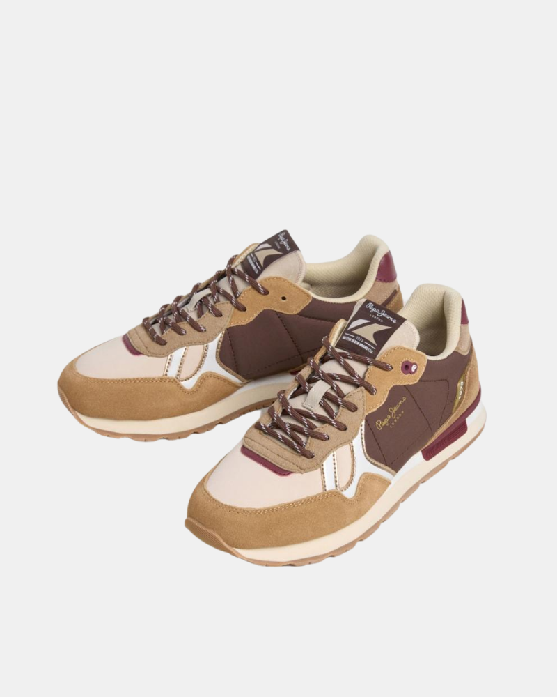 Zapatillas Mujer PEPE JEANS Marrón PLS400047 BRIT CITY W