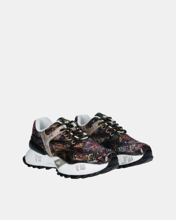 Zapatillas Mujer EXE Negro D190608 24