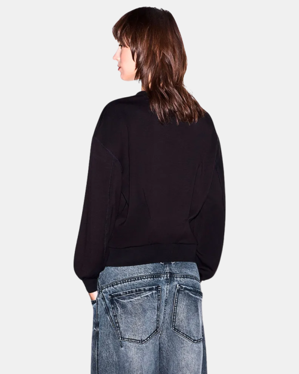 Sudaderas Manga larga Mujer ARMANI EXCHANGE Negro XW002397 AF13397