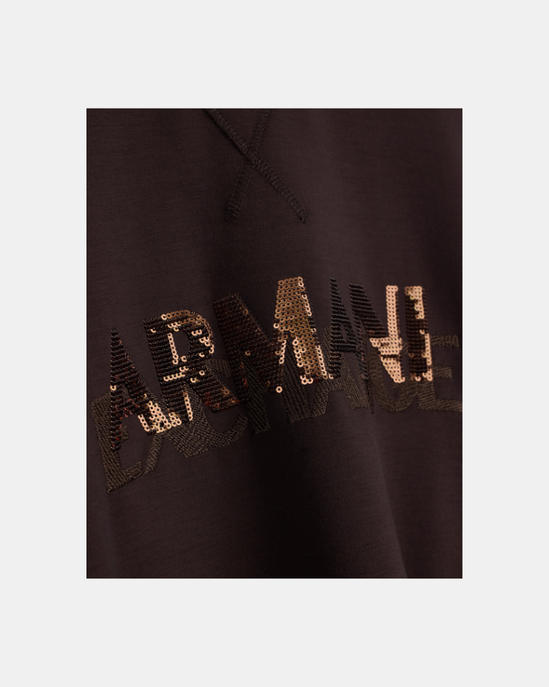 Sudaderas Manga larga Mujer ARMANI EXCHANGE Marrón XW002397 AF13397