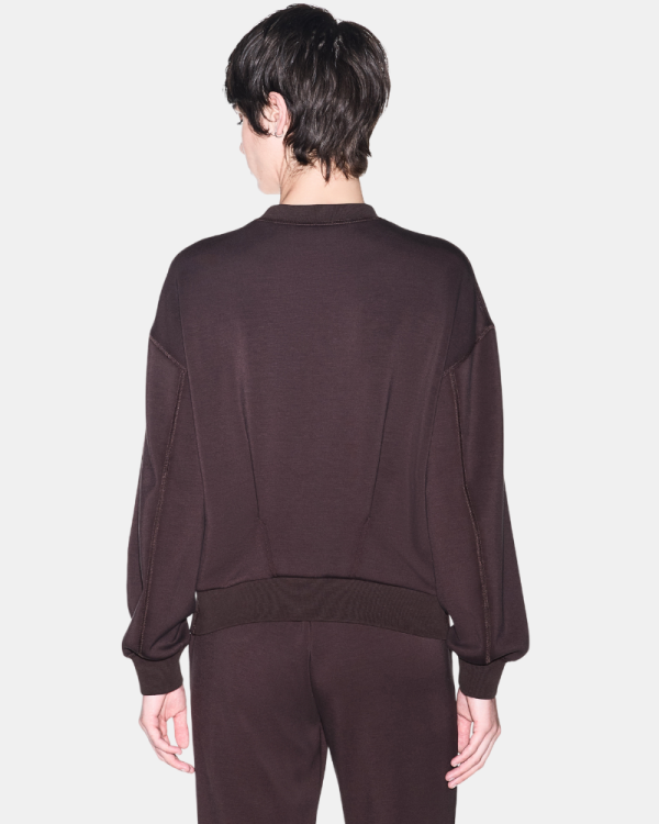Sudaderas Manga larga Mujer ARMANI EXCHANGE Marrón XW002397 AF13397