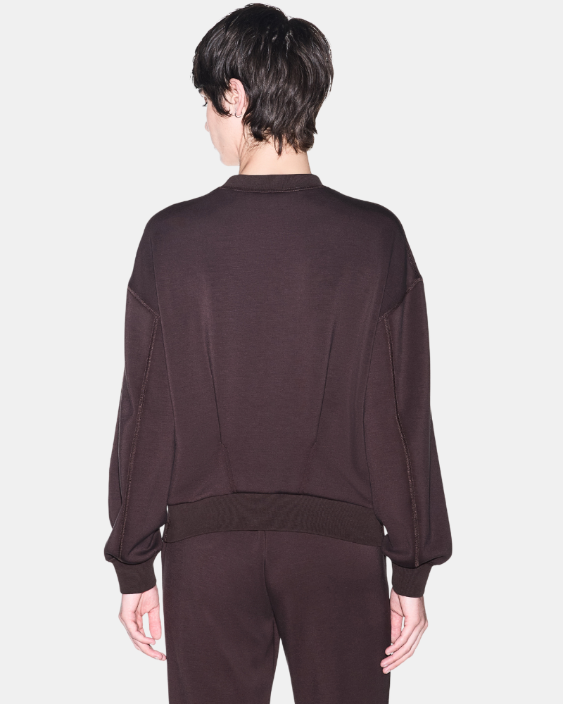 Sudaderas Manga larga Mujer ARMANI EXCHANGE Marrón XW002397 AF13397